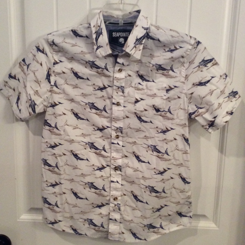 Boys SEAPOINTE button up shirt